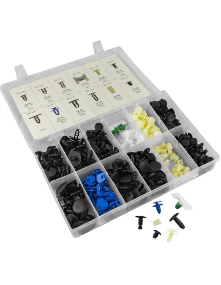 52900 Estuche De Clips Plásticos Fiat 308 Pcs JBM