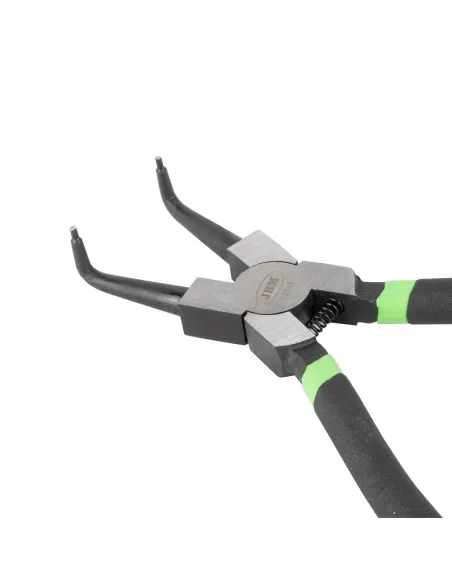 52965 Alicate Seeger Para Interiores Boca Curva 9"225Mm JBM