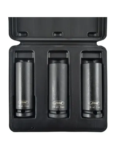 52969 Set 3 Vasos Impacto Largo Hex JBM