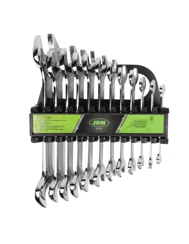 52973 Kit De 12 Llaves Fijas - Acabado...