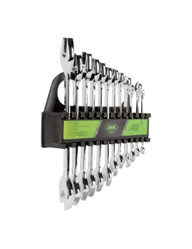 52973 Kit De 12 Llaves Fijas - Acabado...