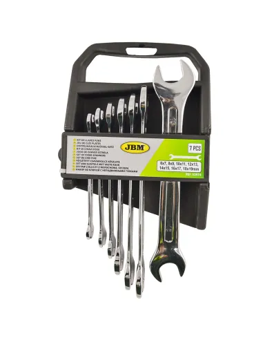 52974 Kit De 7 Llaves Fijas - Acabado Brillante...