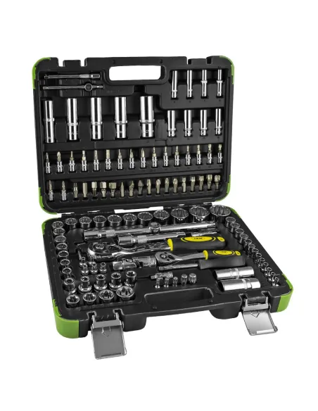 52979 Estuche De Herramientas 113 Piezas Con Vasos De 12 Cantos - JBM