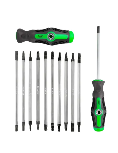 53010 Estuche De Destornilladores Con Mango Intercambiable 20 En 1 JBM