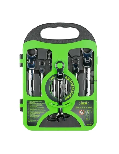 53017 Set De 7 Llaves Combinadas Articuladas...