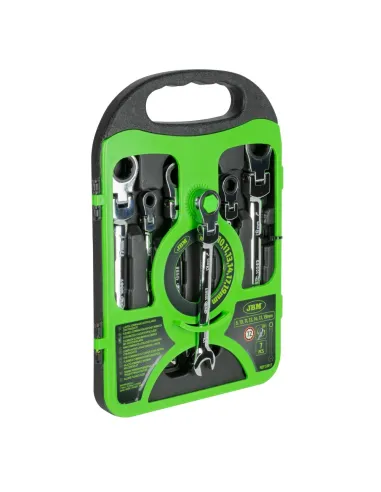 53017 Set De 7 Llaves Combinadas Articuladas...