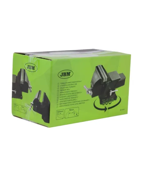 53031 Tornillo De Banco Base Rotativa 4" JBM