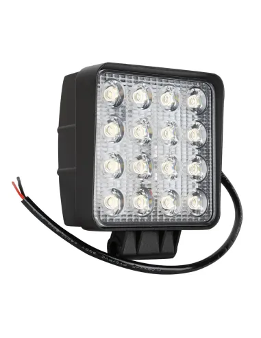 53045 Faro De Trabajo De 16 Leds 48W Cuadrado...