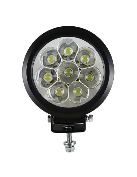 53051 Faro De Trabajo De 8 Leds 80W Redondo Luz Concentrada JBM