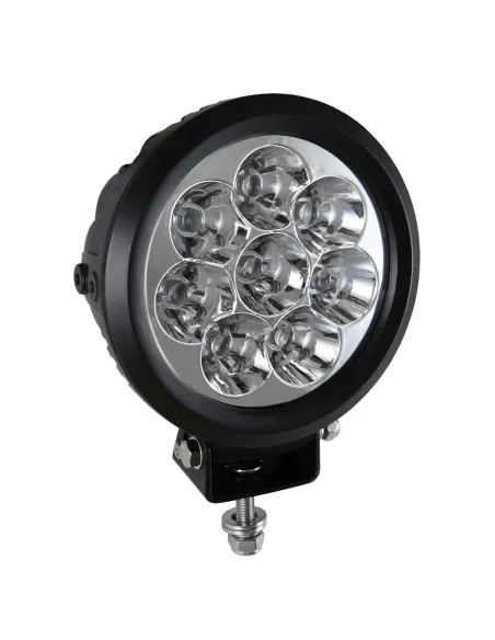 53051 Faro De Trabajo De 8 Leds 80W Redondo Luz Concentrada JBM