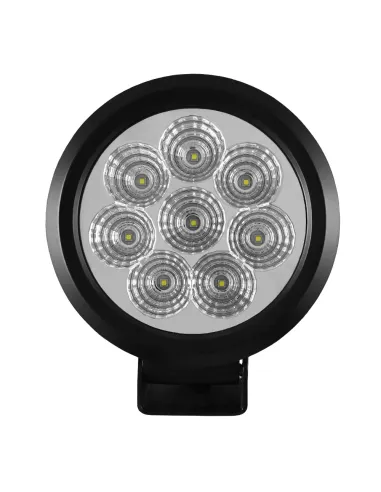 53052 Faro De Trabajo De 8 Leds 80W Redondo Luz...