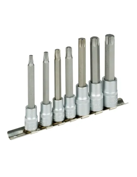 53084 Juego De 7 Puntas Torx De 3/8" Y 1/2" JBM