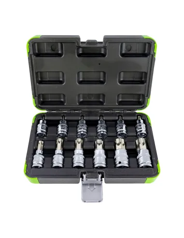 53103 Set 12 Piezas 1/2" Punta Torx JBM