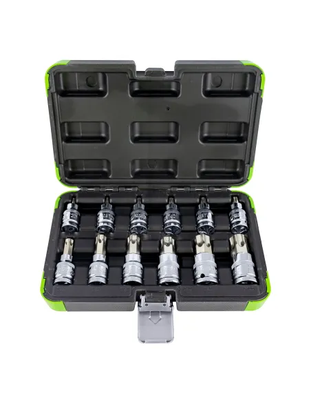 53103 Set 12 Piezas 1/2" Punta Torx JBM