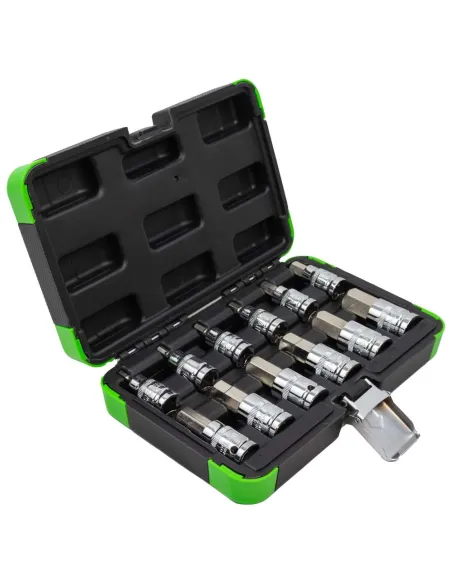 53105 Set 12 Piezas 1/2" Punta Hexagonal JBM