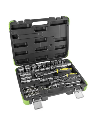 53108 Estuche De Herramientas 61 Piezas Vasos...