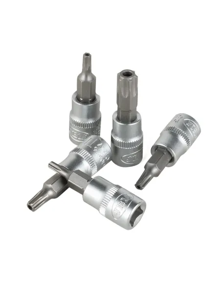 53127 Juego De 7 Puntas Torx Inviolable 1/4" JBM