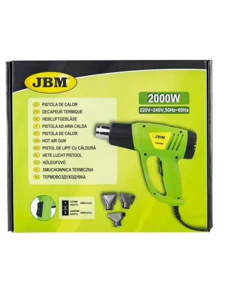 53145 Pistola De Calor 2000W JBM