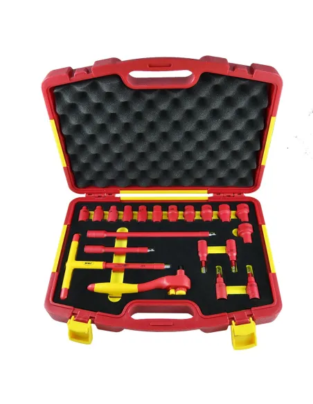 53154 Maletãn De Herramientas Aisladas 20 Piezas De 3/8" JBM