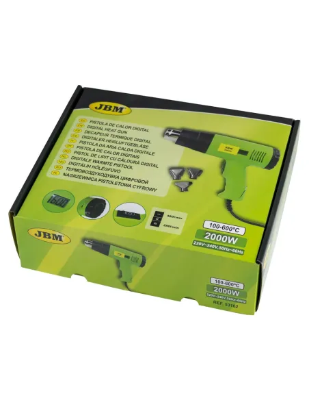 53162 Pistola De Calor Digital 2000W JBM