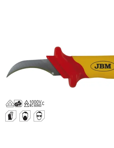 53165 Cuchillo Aislado Curvado JBM