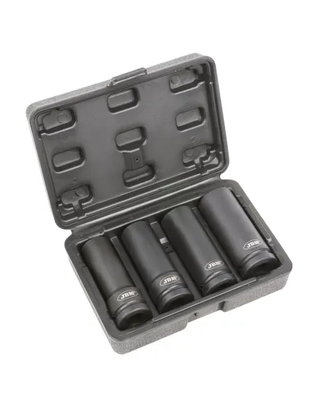 53197 Set De 4 Vasos De Impacto Para Tornillos De Seguridad JBM