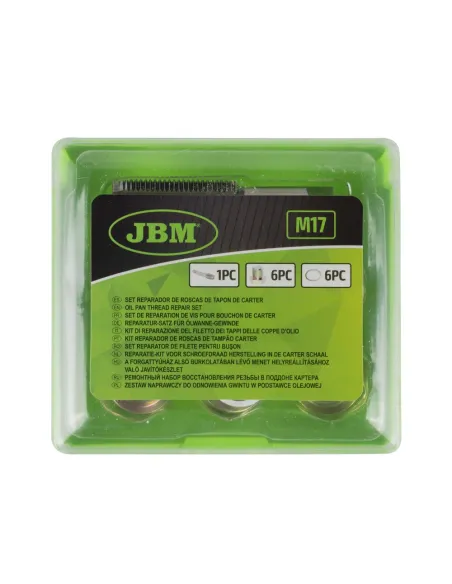 53237 Set Reparador De Roscas De Tapon De CarterM-17 JBM