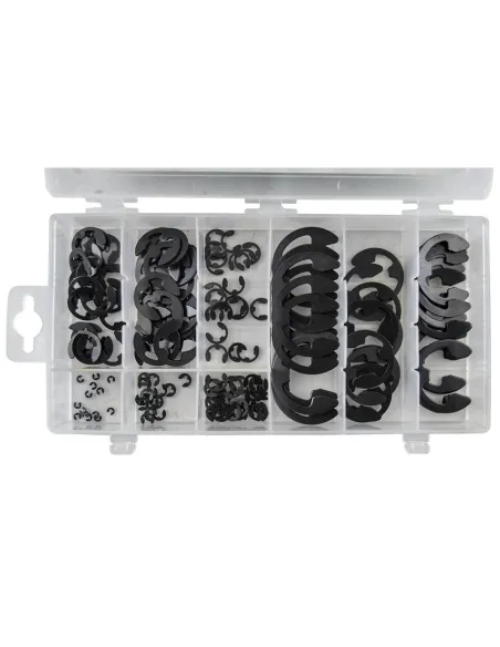 Estuche de Circlips Tipo E 150PCS JBM 53348