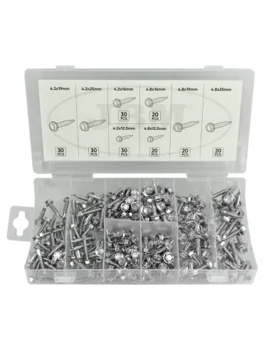Estuche de Tornillos Autorroscantes JBM 53354
