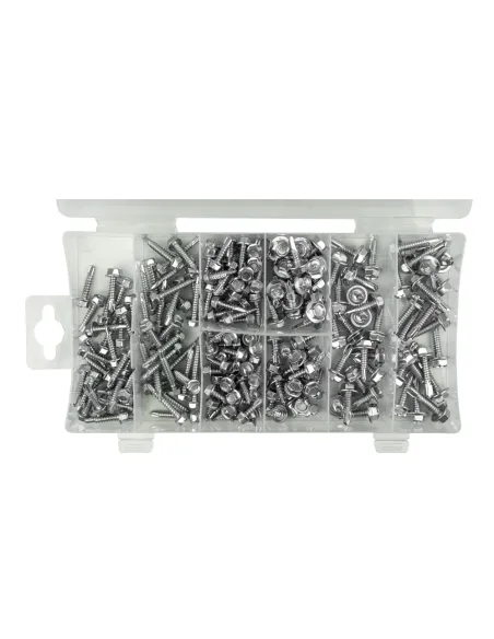 53354 Estuche De Tornillos Autorroscantes200Pcs JBM