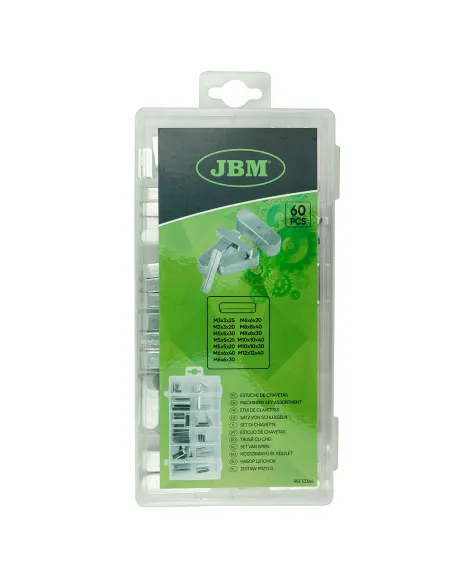Estuche de Chavetas 60PCS JBM 53364