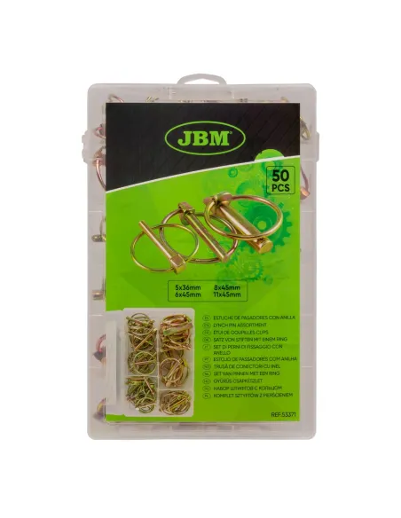 53371 Estuche De Pasadores Con Anilla JBM