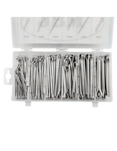 53372 Estuche De Pasadores De Aletas Inox144Pcs...