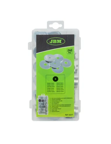 Estuche de Arandelas de Hierro JBM 53377