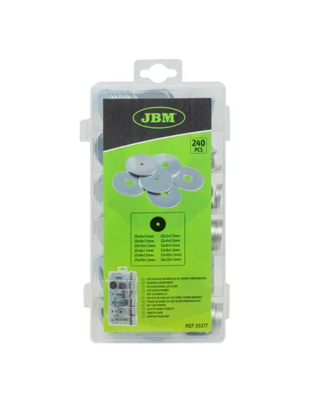 Estuche de Arandelas de Hierro JBM 53377