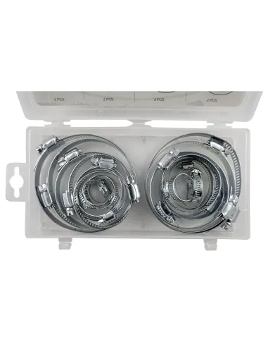 53378 Surtido De Abrazaderas De Tubo 20 Piezas JBM