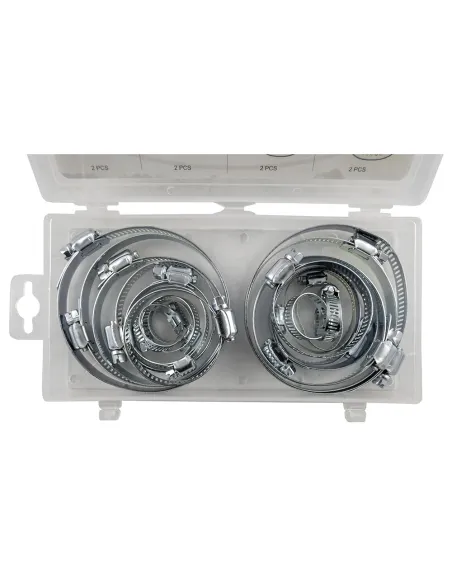 53378 Surtido De Abrazaderas De Tubo 20 Piezas JBM