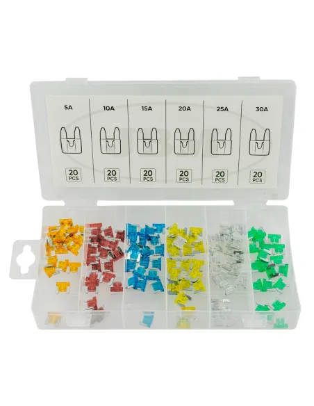 Estuche de Mini Fusibles 120PCS JBM 53380
