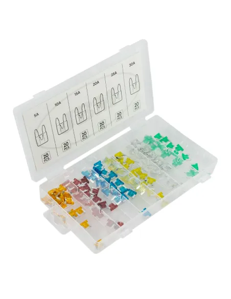 Estuche de Mini Fusibles 120PCS JBM 53380