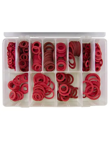 53381 Surtido De Arandelas De Fibra 600 Piezas JBM