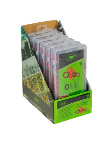 Surtido de Arandelas de Fibra 600PCS JBM 53381
