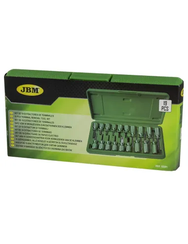 53391 Set De 19 Extractores De Terminales JBM