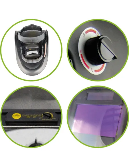 53414 Casco Para Soldadura Con Regulador Manual JBM