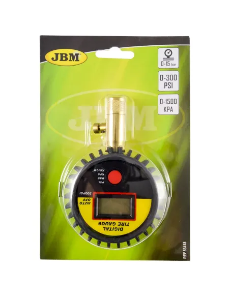 53418 Comprobador De Presión Digital De neumáticos0-15 Bar JBM
