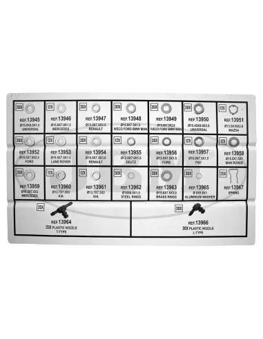 53464 Estuche Arandelas De Cobre Para...