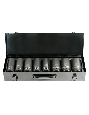 53470 Set De 8 Vasos De Impacto Largos Hex. De...