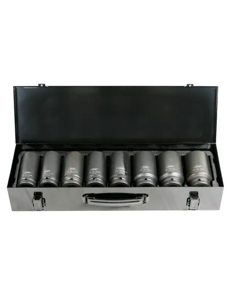 53470 Set De 8 Vasos De Impacto Largos Hex. De 3/4" JBM
