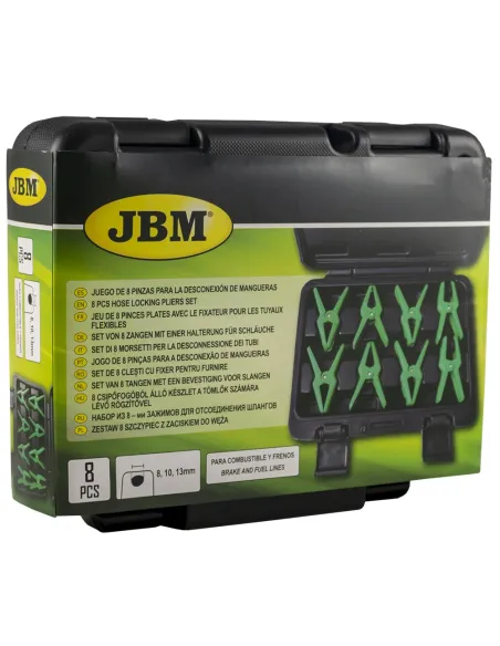 53477 Juego De 8 Pinzas Para La Desconexión De Mangueras JBM