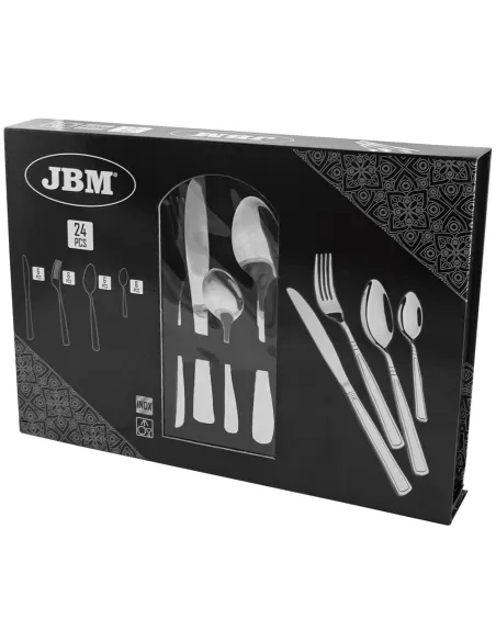 53512 Cubertería 24Uds JBM