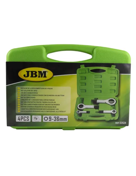 53524 Estuche De Llaves Rompetuercas 4 Piezas JBM